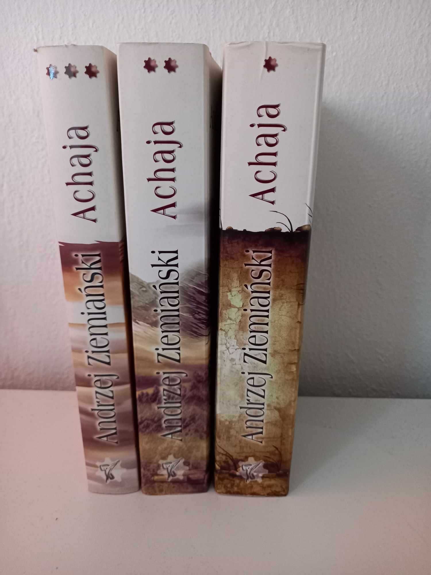 Andrzej Ziemiański, Achaja, tomy 1-3