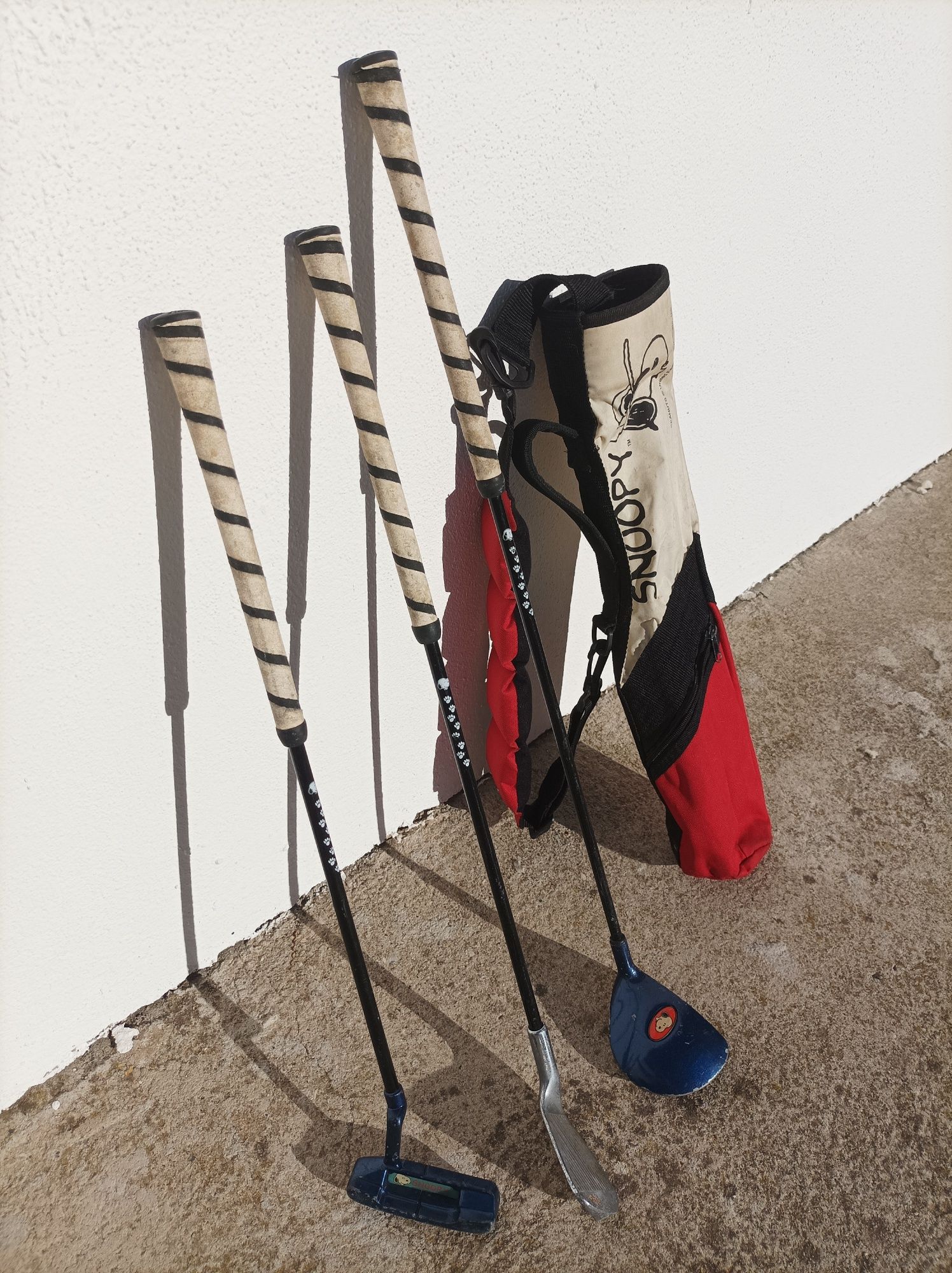 Conjunto de tacos de golfe para criança
