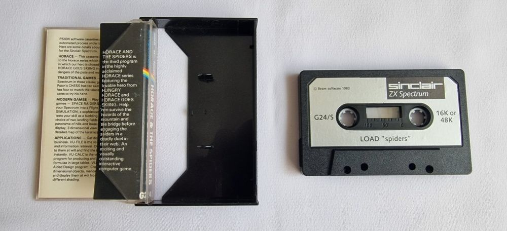 Gra ZX Spectrum Horce & The Spiders (Psion) testowana, sprawna