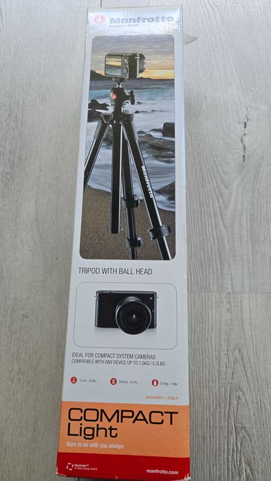 Statyw Manfrotto z głowicą kulową ultralekki