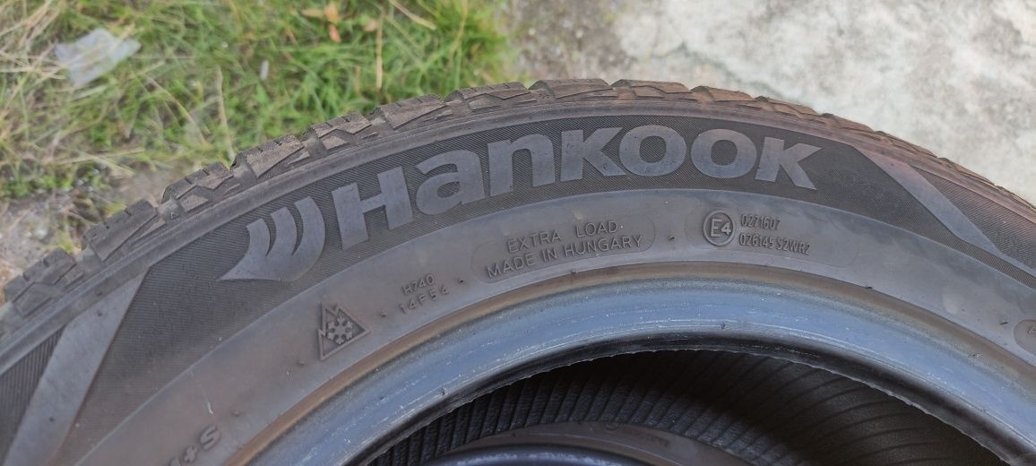 Opony zimowe z 2017r 6mm 205/55/16 Hankook ANFK4,8N4 wysyłka+