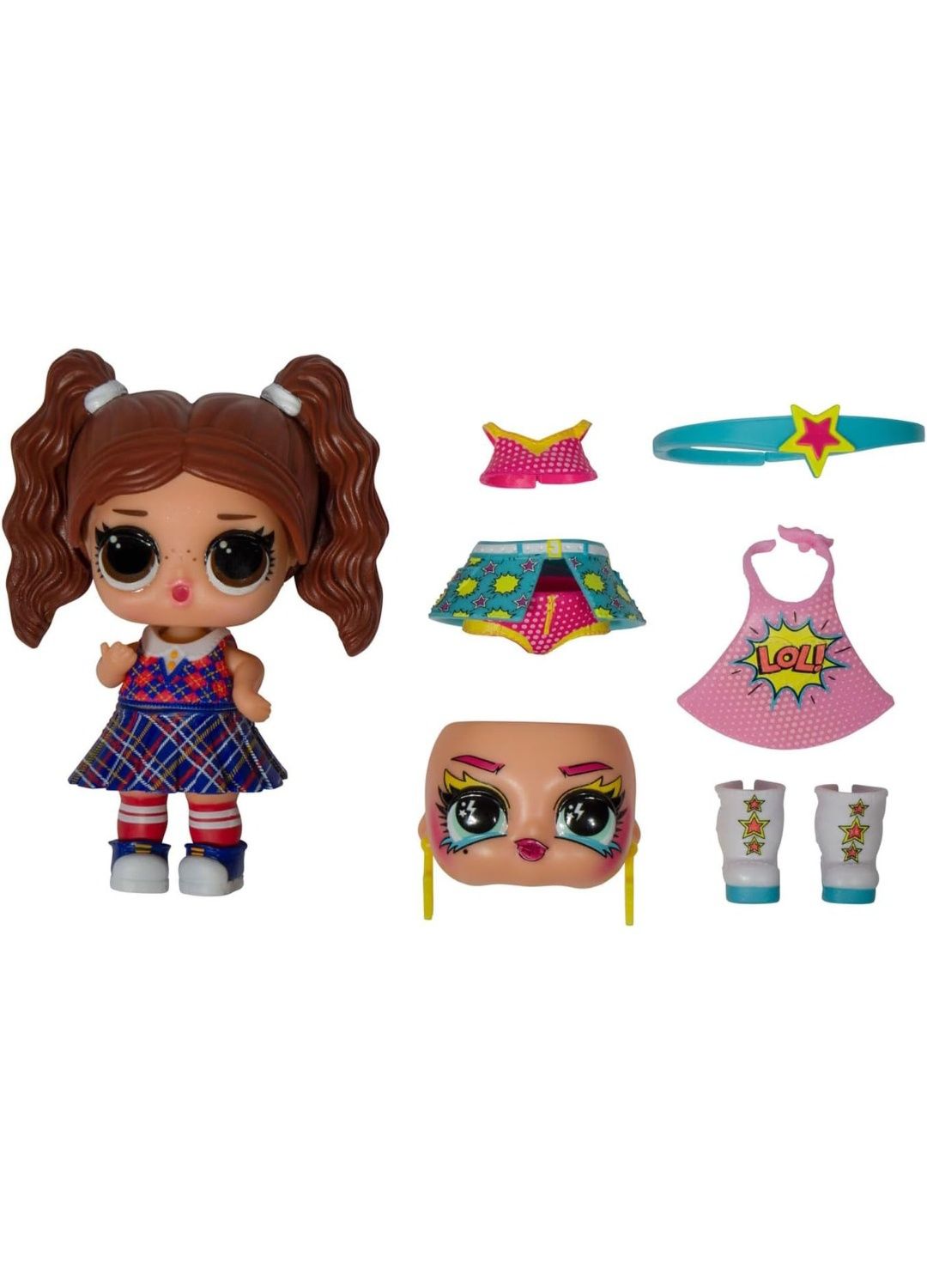 L.O.L. Surprise! Swap Tots Collectible Doll два образи змінюй лице