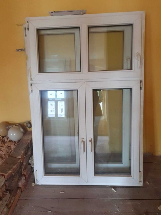 Używane okna PCV 165 x 110