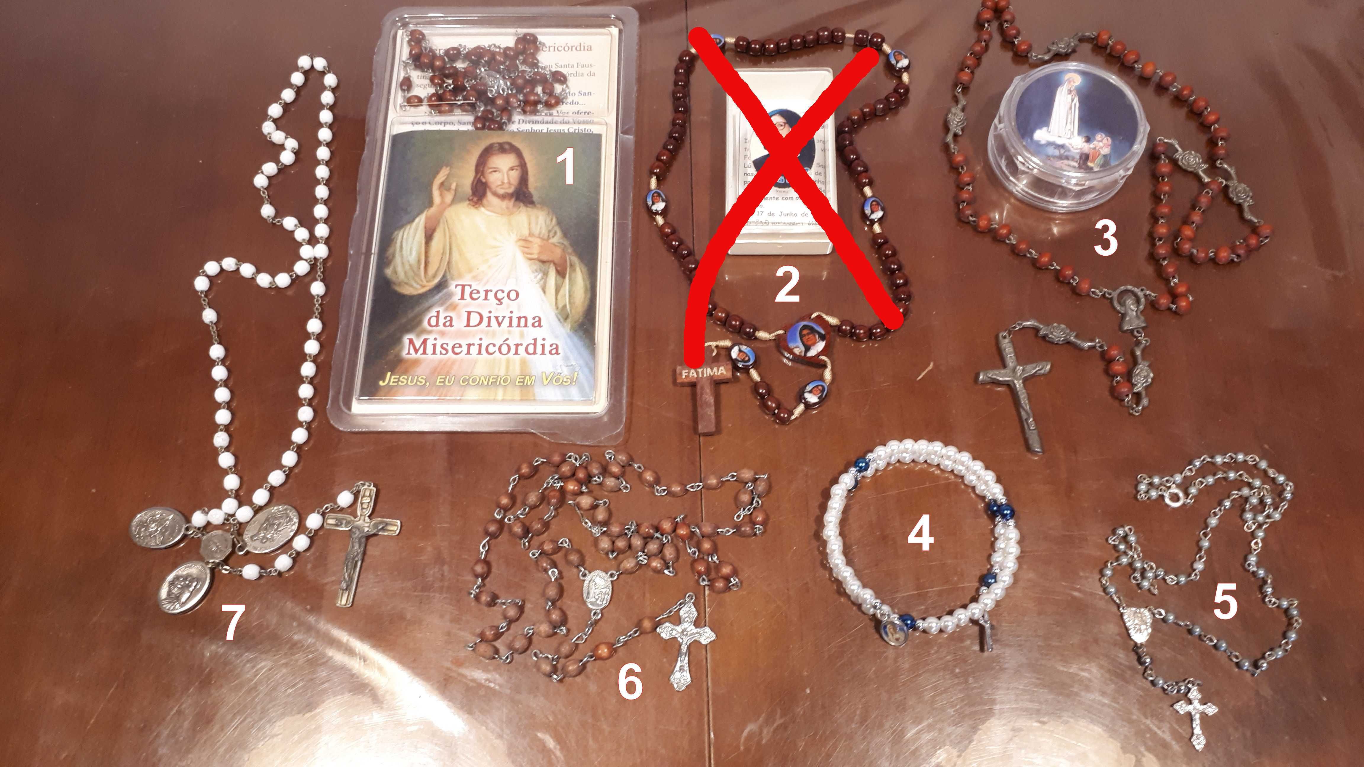 Figuras e objetos Religiosos de colecção