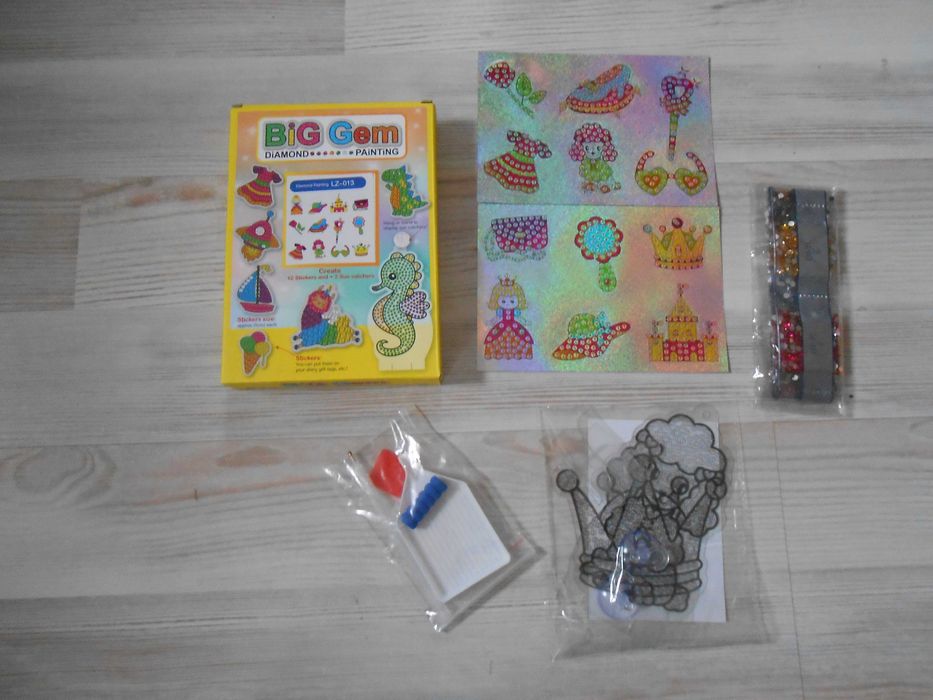 Алмазні мозаїки: транспорт, космос, літо.