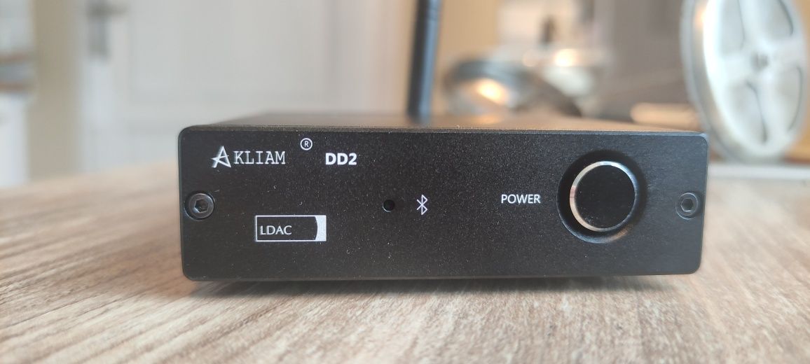 Bluetooth AkLIAM DD2  z wyjściem cyfrowym SPDIF i opty APTX-HD i LDAC