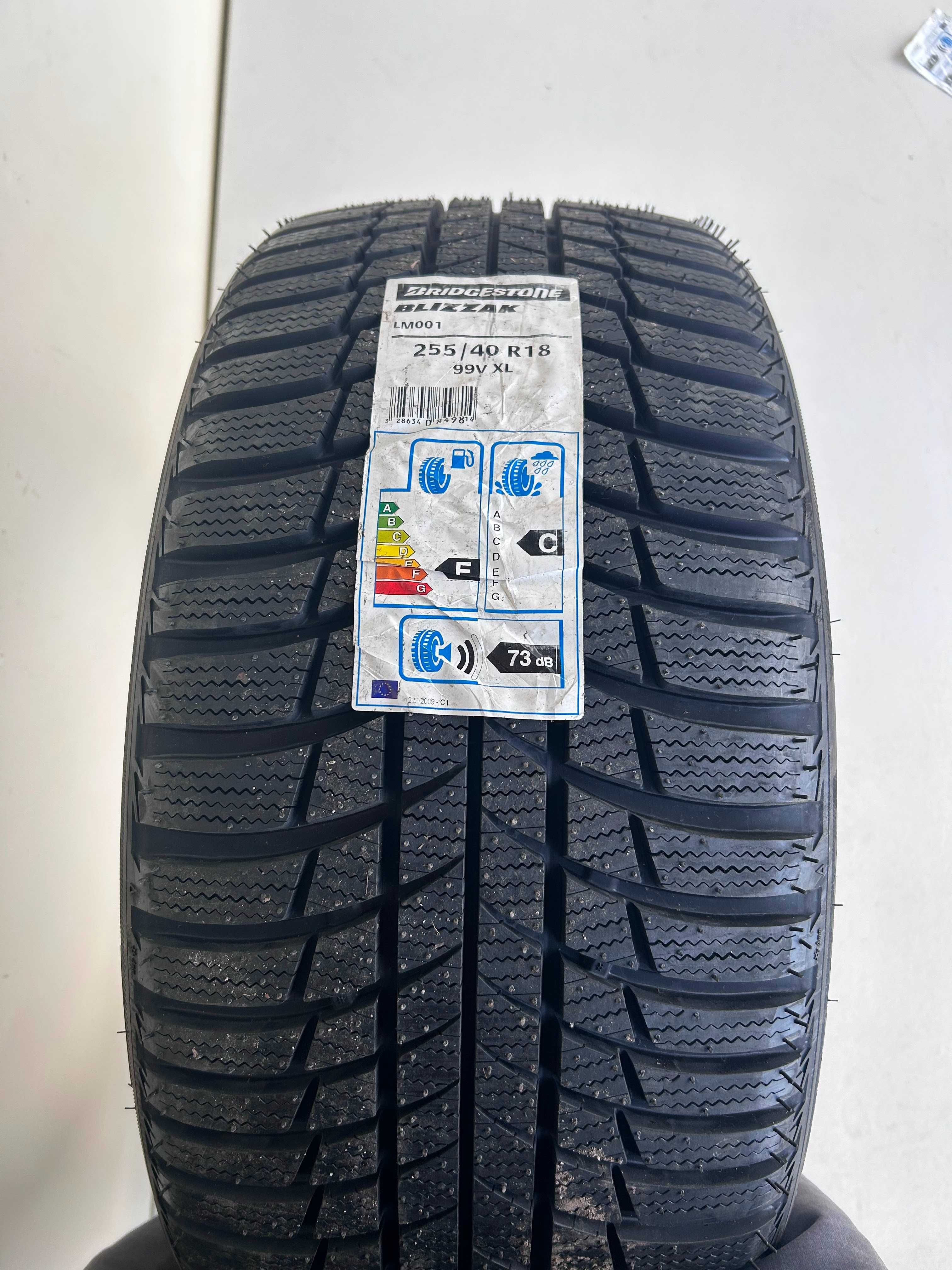 2x opony zimowe Bridgestone Blizzak LM001 255/40R18 99V nowe