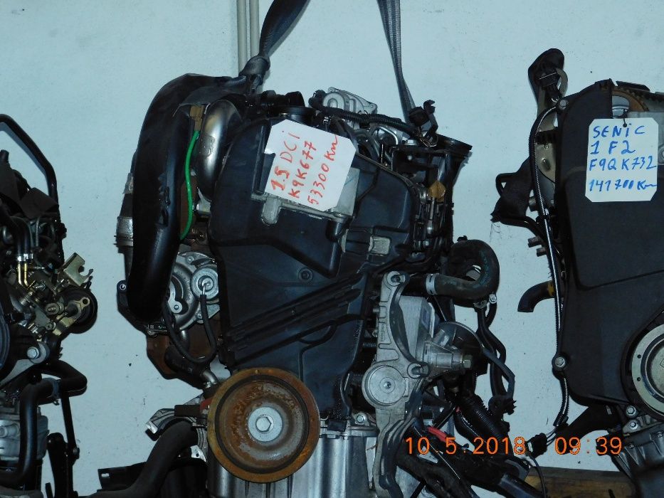 motor 1.5 dci ref k9k677, COM GARANTIA.