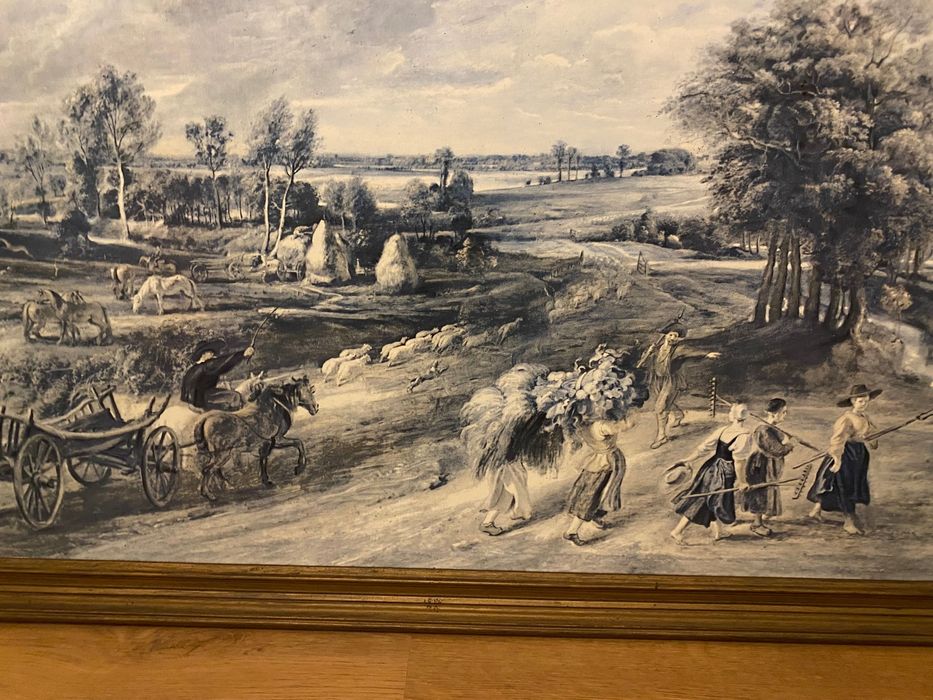 Quadro decorativo com moldura