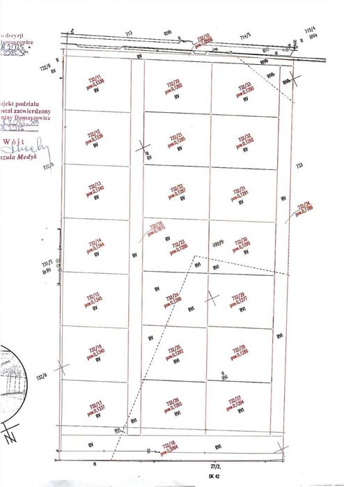 Działki budowlane do sprzedania.