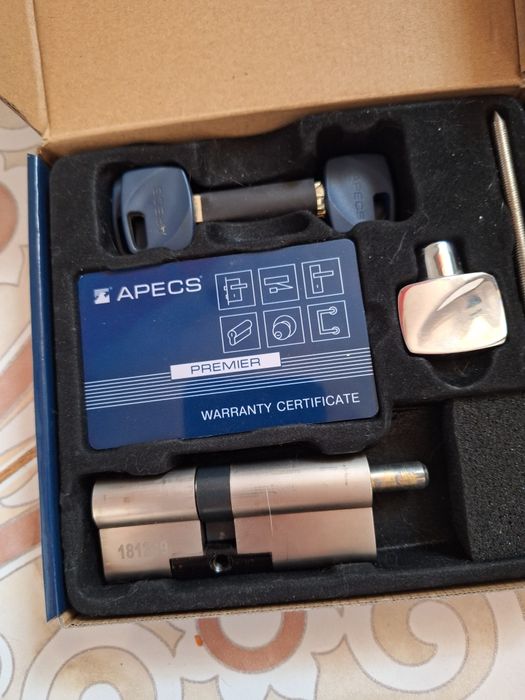 Секрет замка Apecs. Цилиндр замка. Личинка Апекс 80 (35/45с)