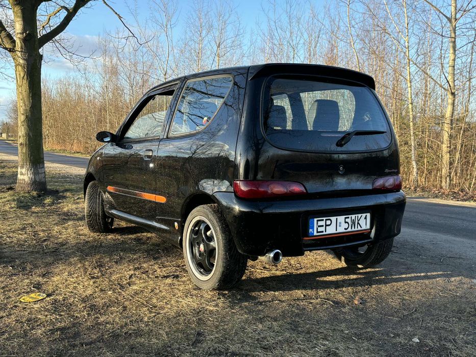 Fiat Seicento Sporting Abarth 1999 poje 1100 cm3