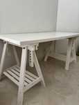 Secretaria com cavaletes ikea