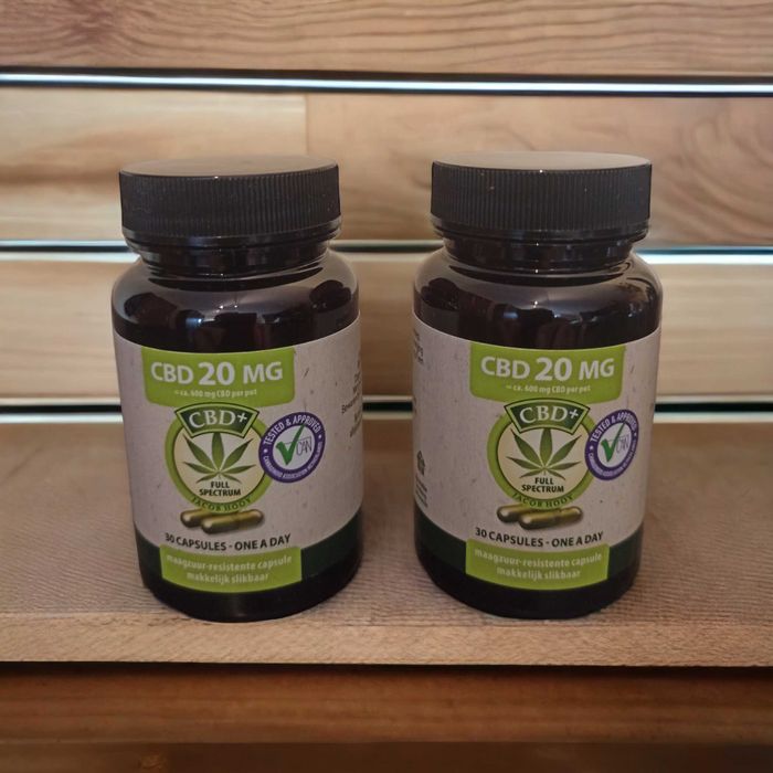 Jacob Hooy CBD 20mg 30 Kapsułek