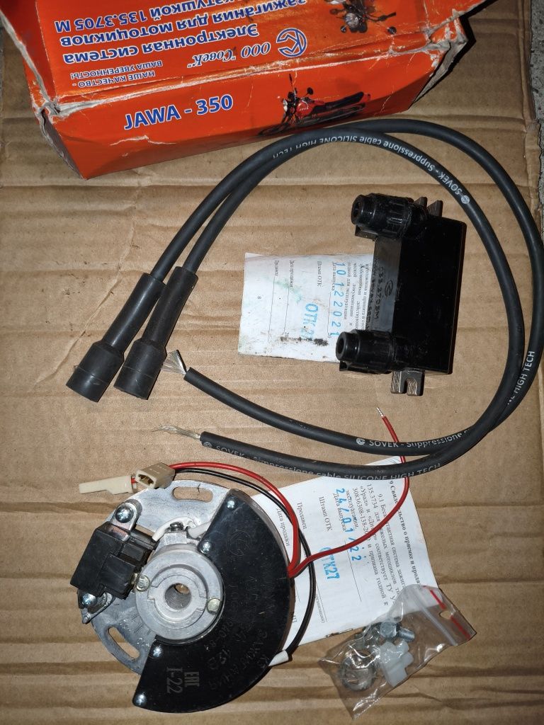 Oryginalny nowy elektroniczny aparat zapłonowy Sowek 6-12v Dniepr MT K