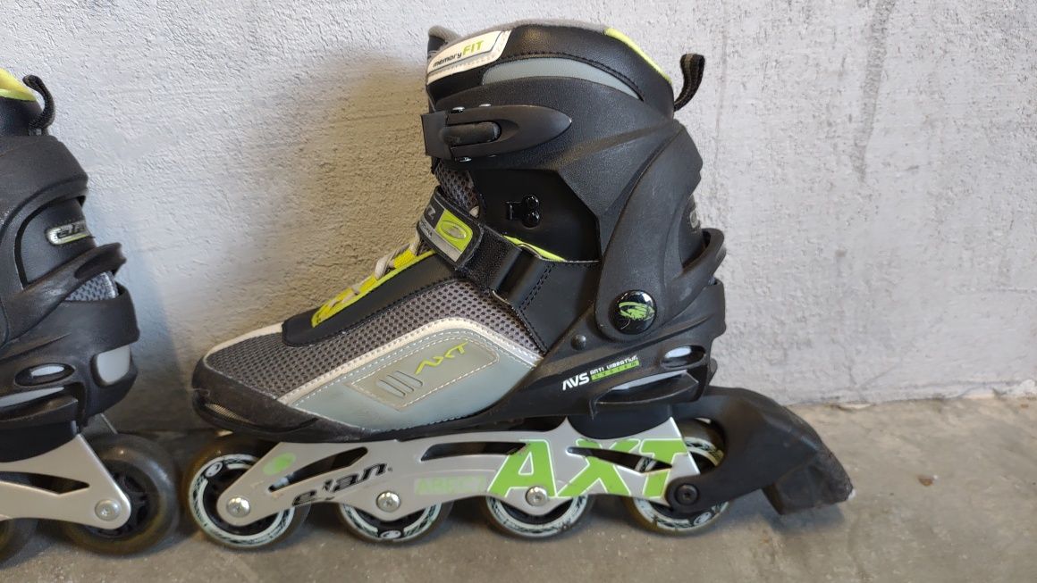 Rolki Elan Abec7 AXT, 42, kółka kauczukowe, zadbane