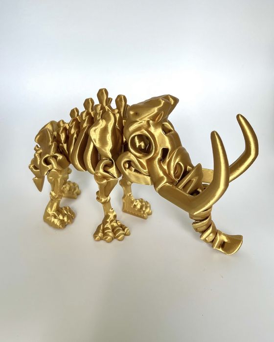 мамонт скелет рухливий 3д іграшка