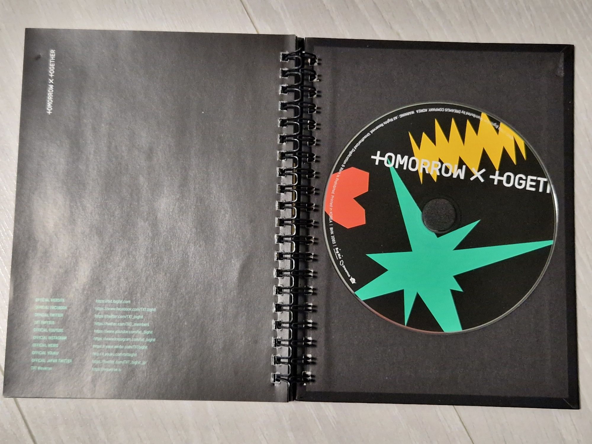 TXT Album The Dream Chapter" Magic (Arcadia) Kpop