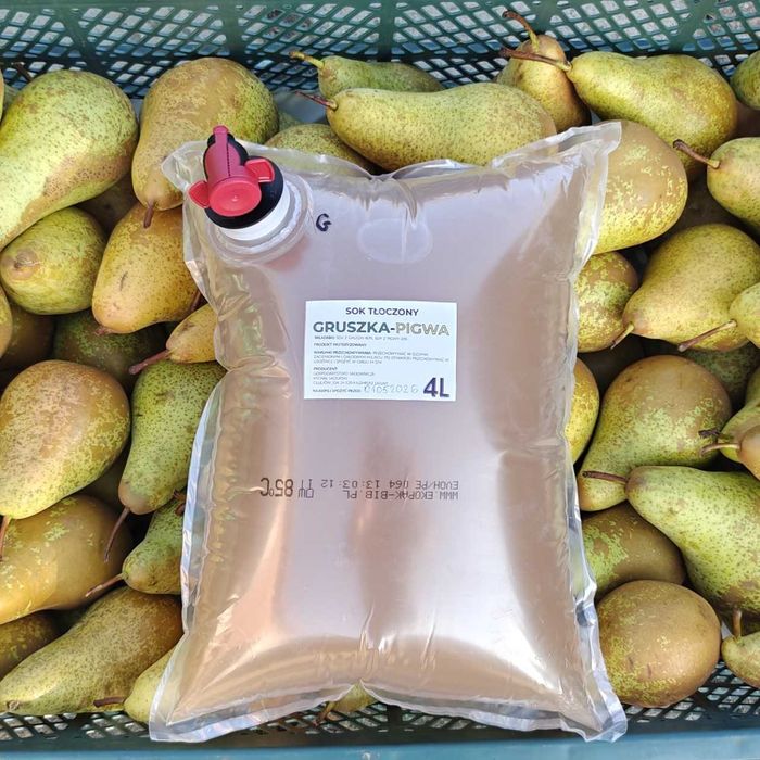Sok Gruszka-Pigwa Tłoczony 4L Naturalny NFC | 100% Bez Dodatków