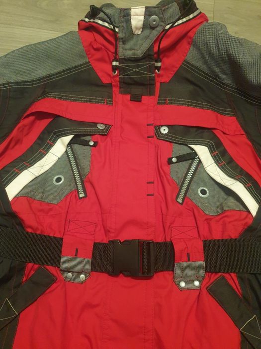 Kurtka damska 44 narciarska czerwona zimowa