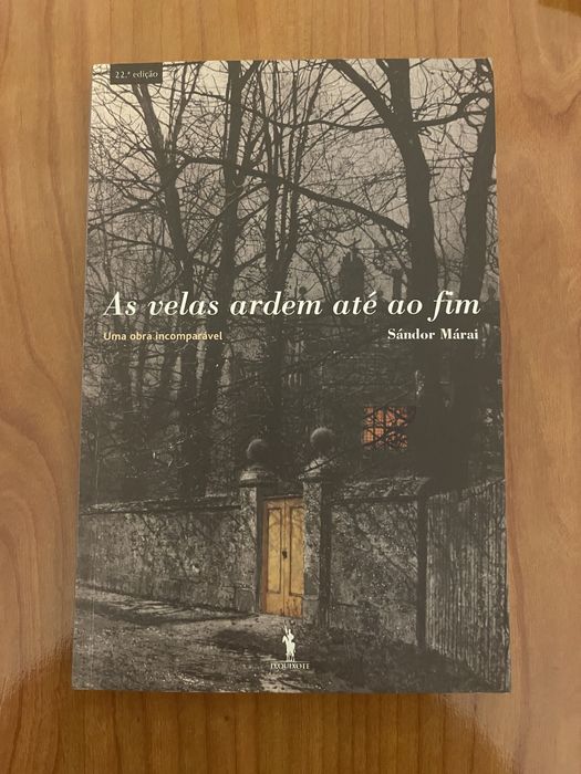 Livro As Velas Ardem até ao fim