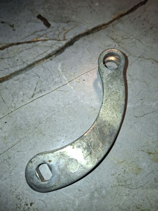 Oryginalny z epoki dzwignia bębna hamulca kola tyl wsk 125 175 b3 jedn