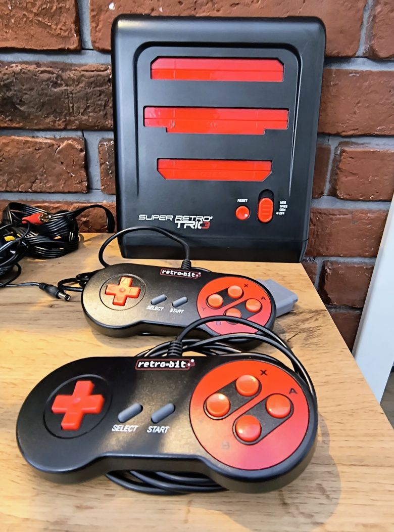 Retro-bit Super Retro Trio 3 Nintendo  NES SNES Sega Mega Drive