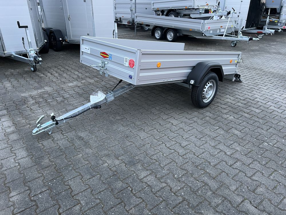 Przyczepa BOECKMANN lekka laweta kiper  750 kg Dmc NOWA 1.30x2,50