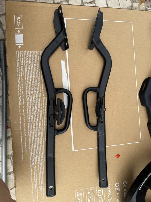 Retrovisores e placa + suporte da VFR MOTO