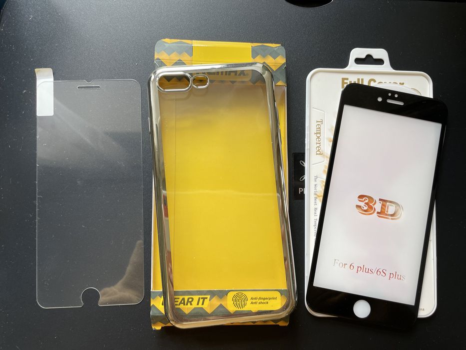 Чохол Remax, скло айфон 6/7/8 плюс iPhone 6/7/8 plus