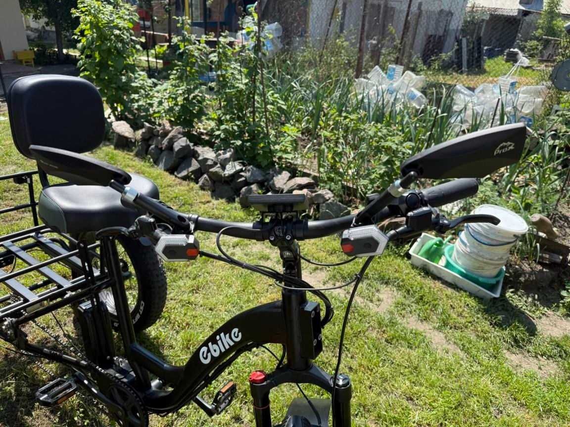 Ebike Trike 20” – 1000W для міста і дачі / Вдосконалена модель
