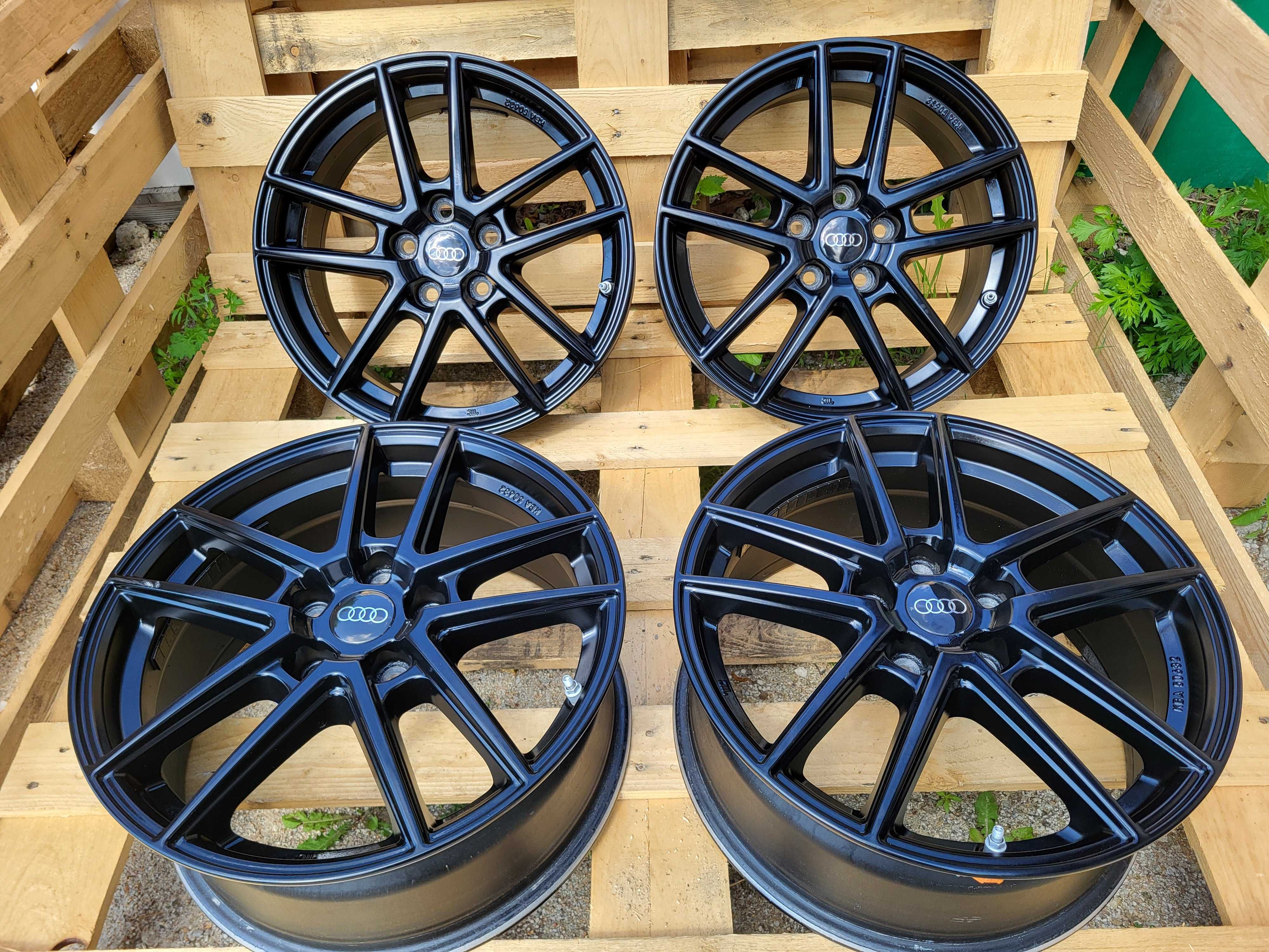 [971] Felgi aluminiowe 17 cali AUDI 17" 5x112 et52 +czujniki! A3 A4 A6