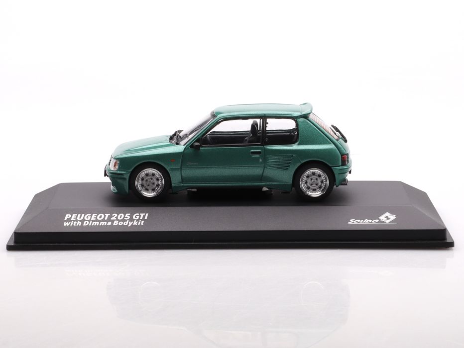 Peugeot 205 Dimma - 1992, green Solido 1:43