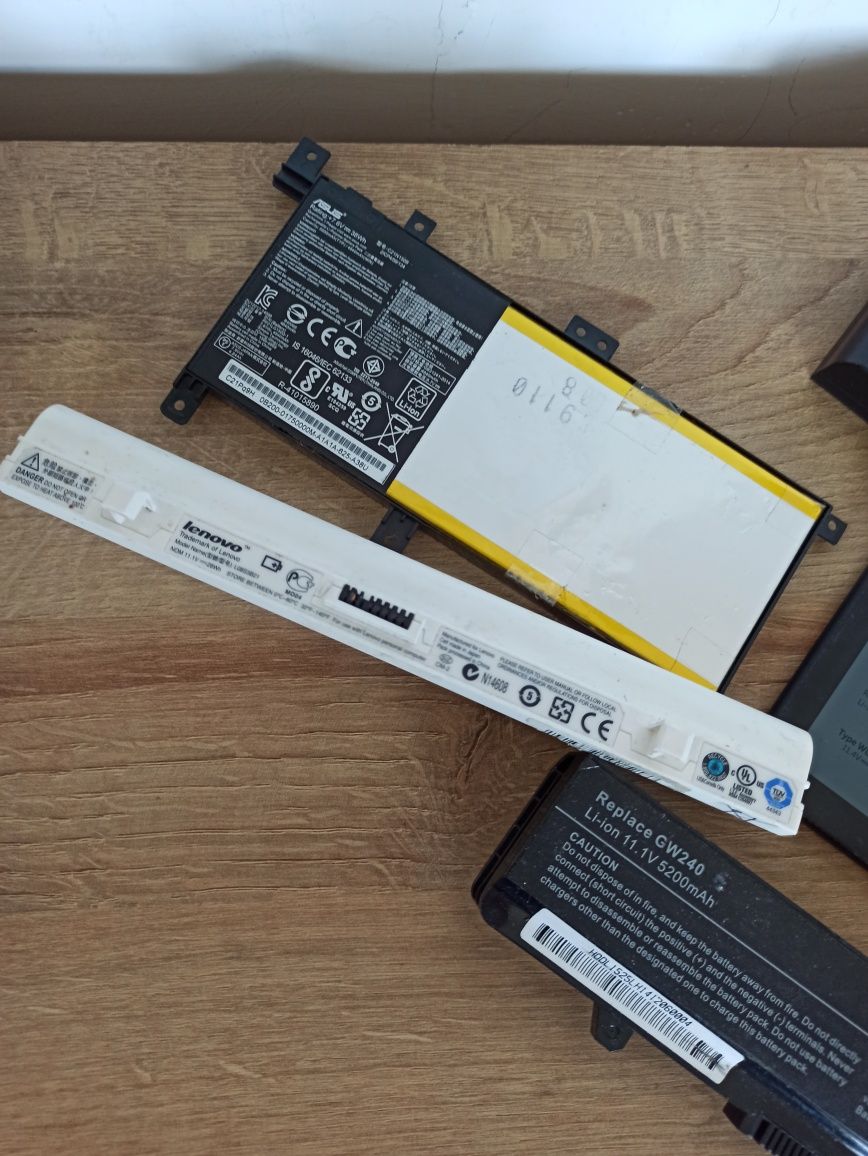 Bateria Zestaw Baterii Dell Asus Laptop