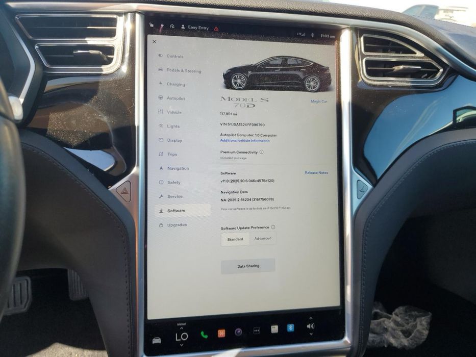 2015 Tesla model S 70D