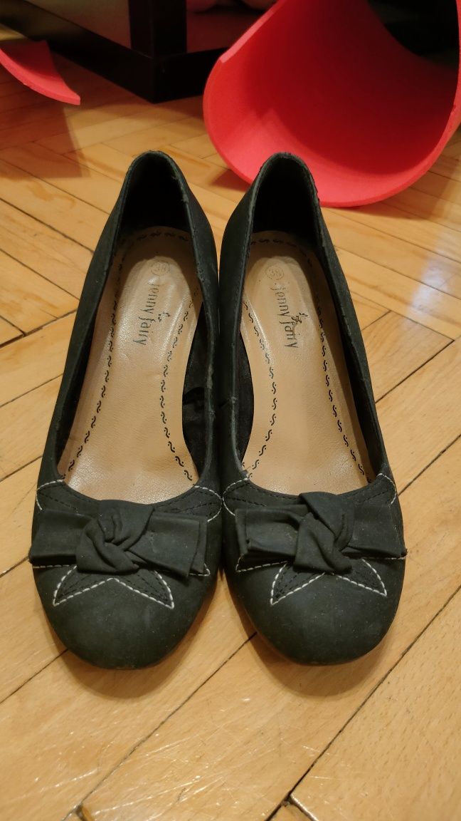 Buty na koturnie r.38
