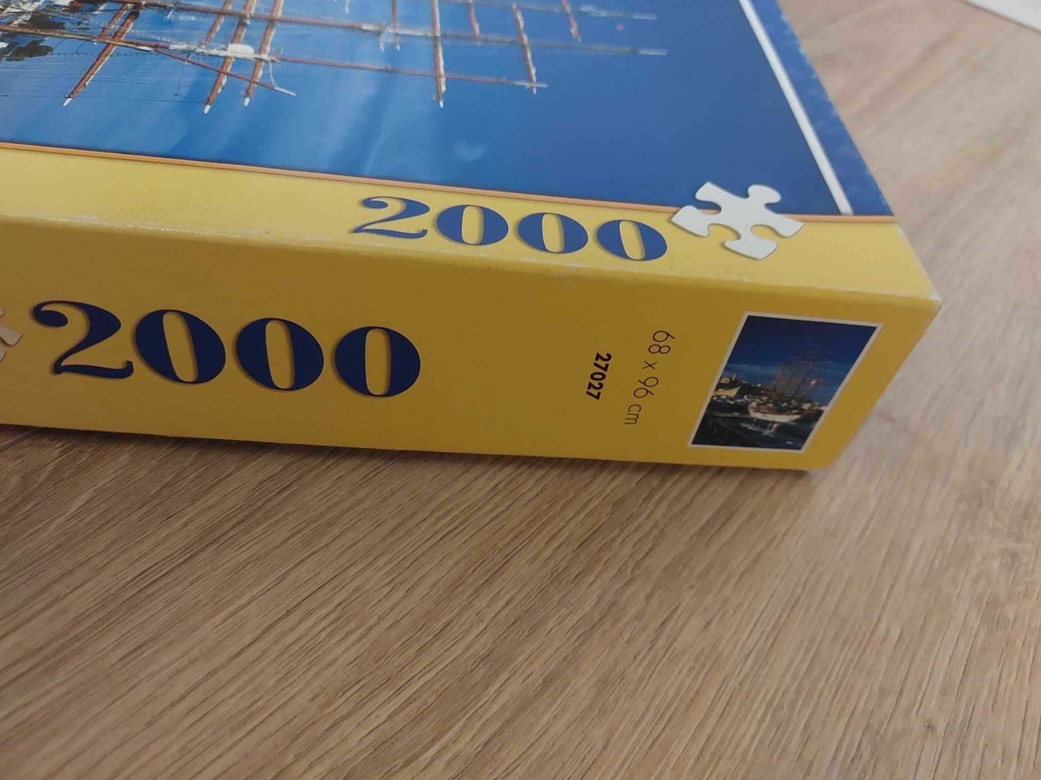 Puzzle 2000 elementów Jacht