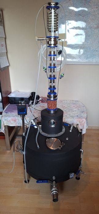 Destylator w płaszczu, aabratek, bimber