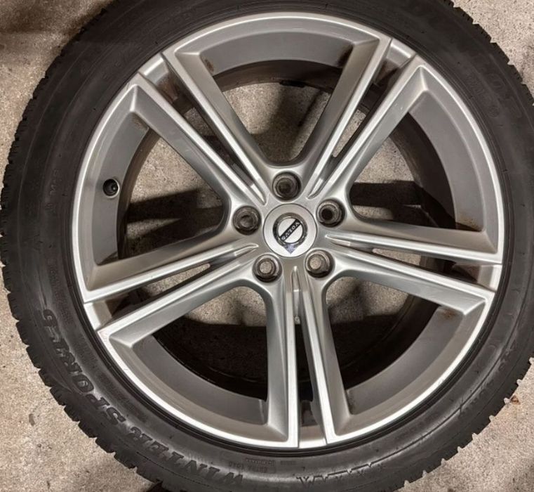 Koła felgi Volvo V90 S90/5x108 opony zimowe Dunlop 4x 245/45r18