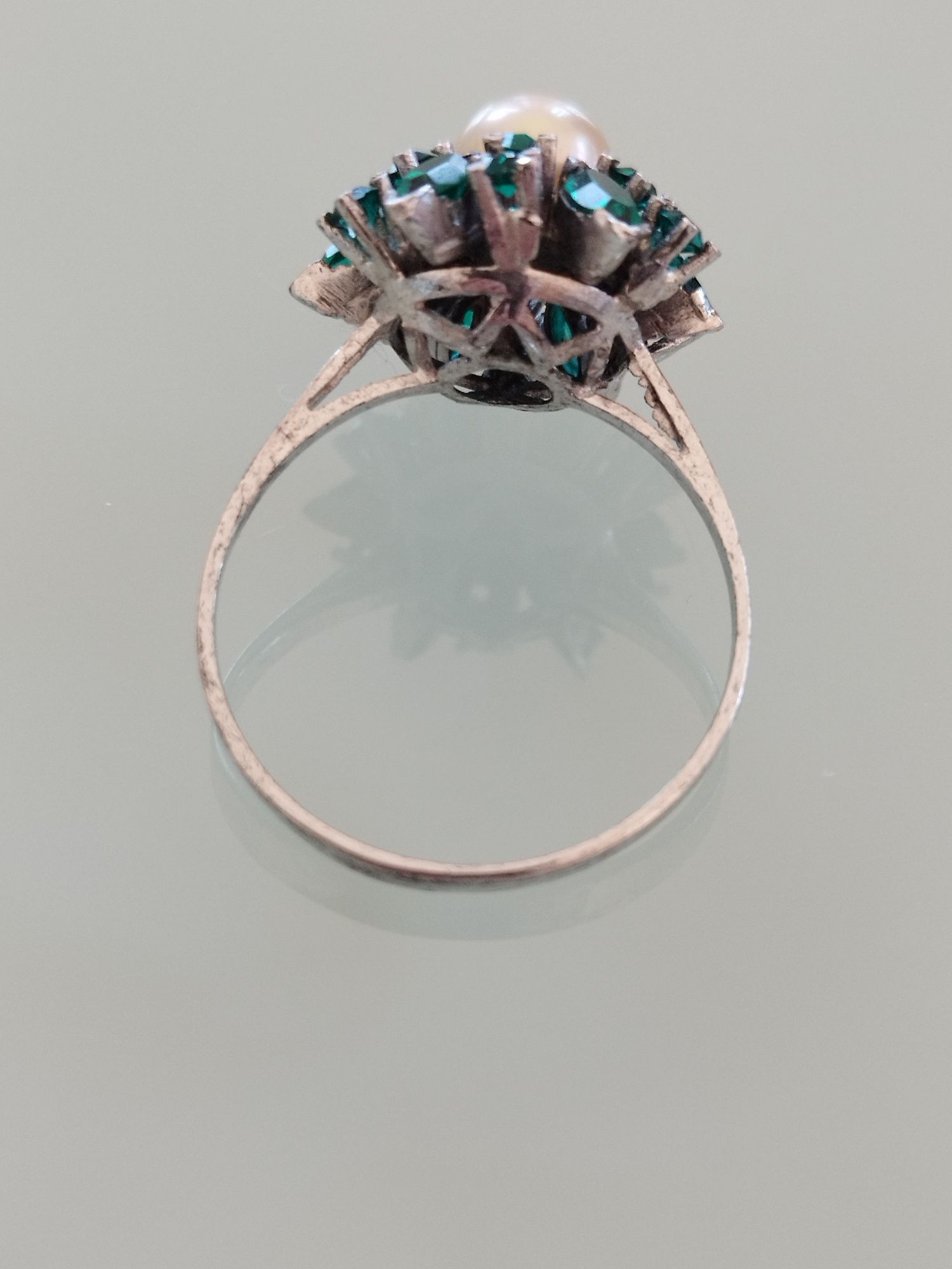 lindo anel de prata vintage