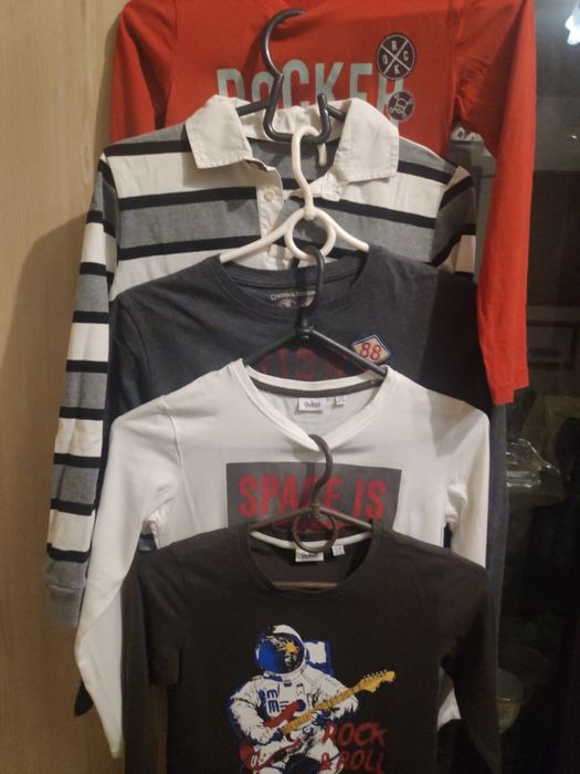 Лонгсліви для хлопчика 5 шт.