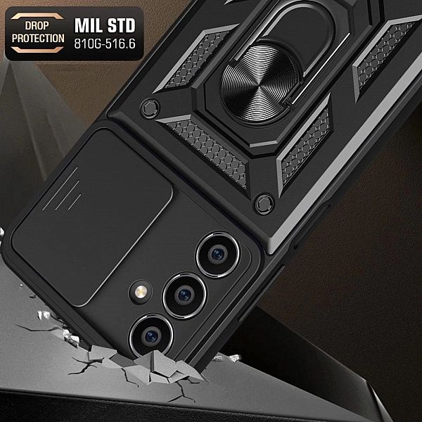 Tech-Protect Camshield Pro Galaxy S23 Fe Black