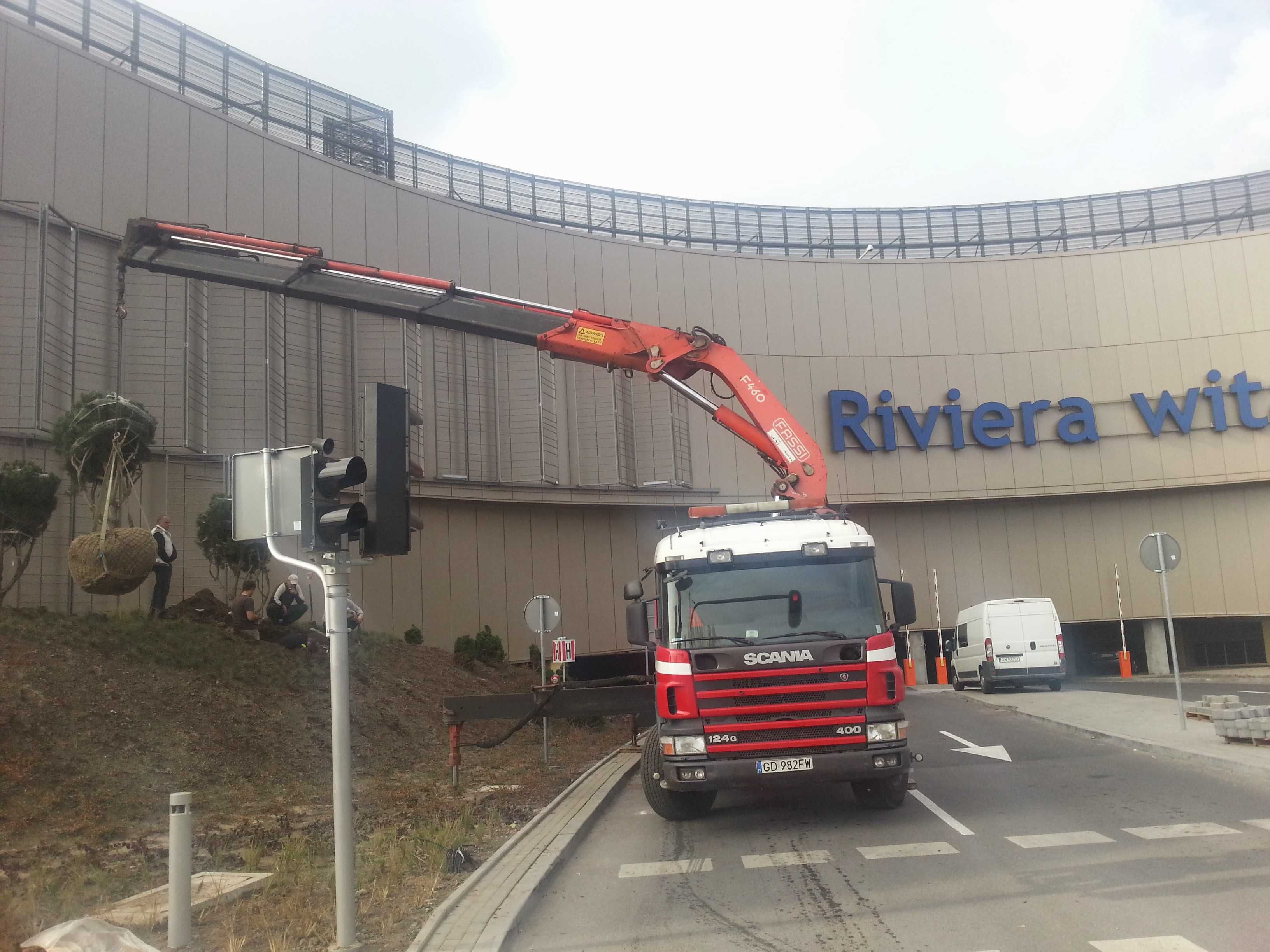 HDS usługi dźwigowe i transportowe Gdańsk, Sopot, Gdynia