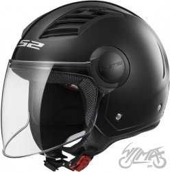 KASK OF562 AIRFLOW SOLID BLACK LS2 matt połysk różne rozmiary wysyłka