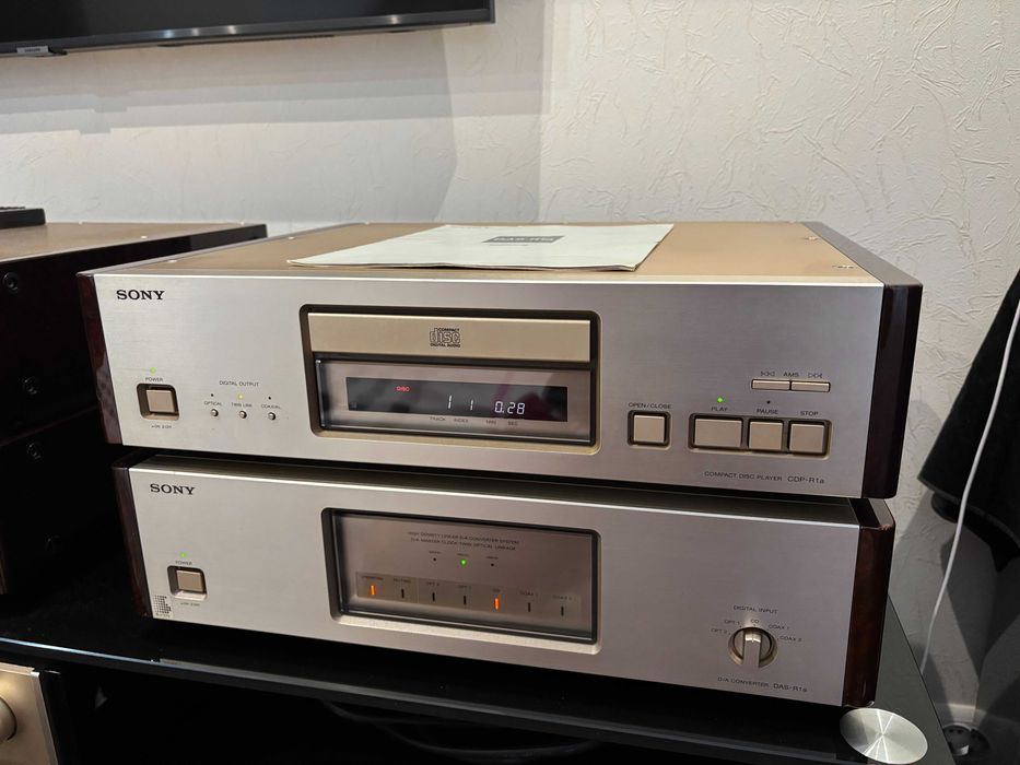 Sony CDP-R1A+Sony DAS R1A D-A Converter