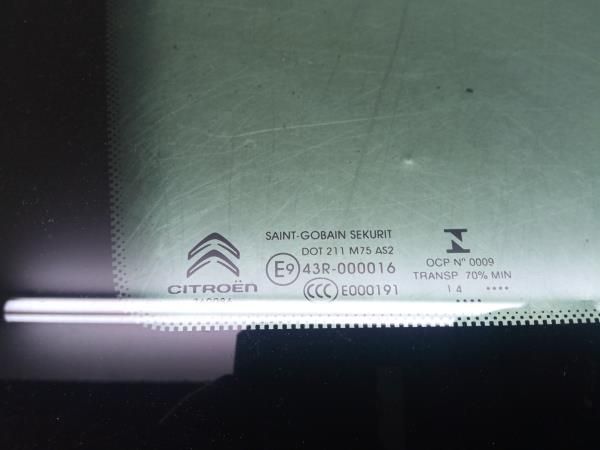 Vidro do painel trás esquerdo CITROËN C4 Grand Picasso II (DA_, DE_)
