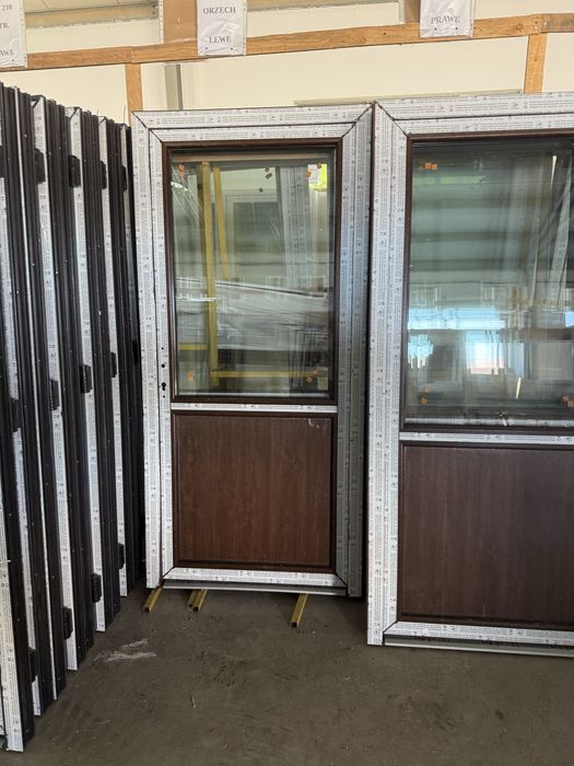 Drzwi PCV (90x200 ) (Białe Kolor) Od ręki! Transport cała PL!