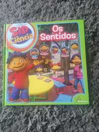 2 livros infantis "Sid Ciência" e "Desejos de Natal"