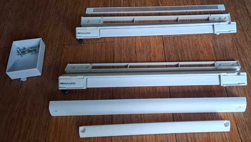 Nawiewnik okienny AERECO EMM 716P0 x 2, używany!