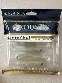 Jmc / Adusta Penta Shad 4” - 10cm / Clear Silver Glitter